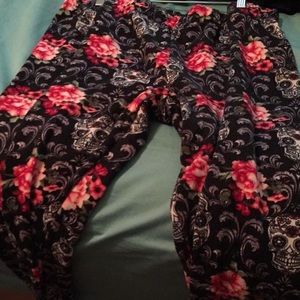 Sugar skull leggings